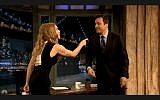 Amanda Seyfried gets rough with Jimmy Fallon (image capture: NBC)