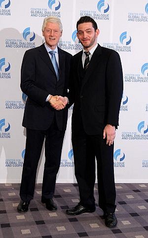 Sichrovsky and his organization have attracted an important new ally in Bill Clinton. (Courtesy of the Muslim-Jewish Conference)