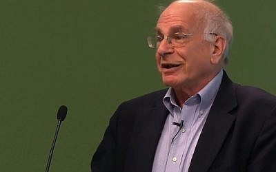 Prof. Daniel Kahneman (image capture: YouTube)