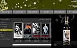 Website of Italian winemakers showing their series featuring Hitler and other dictators. (photo credit: screen capture)