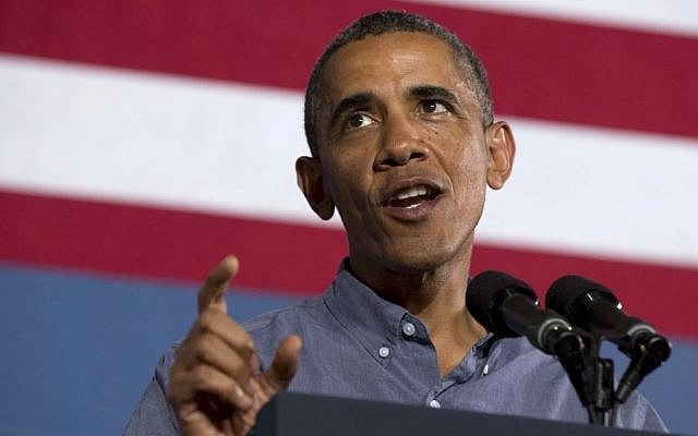 US President Barack Obama (photo credit: AP Photo/Jacquelyn Martin)