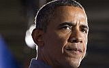 US President Barack Obama (photo credit: AP/Jacquelyn Martin/File)