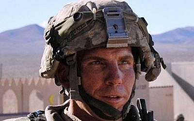 Staff Sgt. Robert Bales pictured at the National Training Center at Ft. Irwin, California, in 2011 (photo credit: Ryan Hallock/US Army)