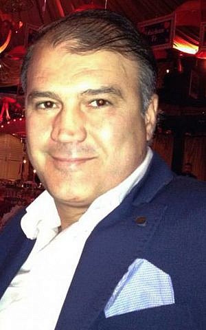 Murat Akpinar, one of two Turkish pilots kidnapped in Beirut, Lebanon, early Friday, Aug. 9, 2013. (photo credit: AP)