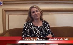 Sylvie Goy-Chavent (photo credit: screen capture CercleDesVolontaires/Youtube)