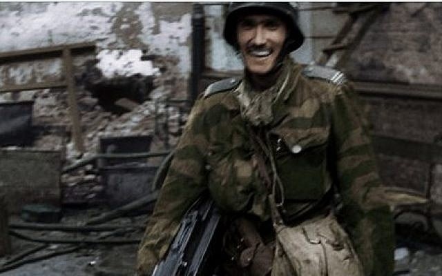 Frame grab made available by the Warsaw Rising Museum shows Witold Kiesun taken from snippets of historical footage from the 1944 Warsaw Uprising, enhanced by modern coloring and sound techniques (AP/Warsaw Rising Museum) Frame grab made available by the Warsaw Rising Museum shows Witold Kiesun taken from snippets of historical footage from the 1944 Warsaw Uprising, enhanced by modern coloring and sound techniques (AP/Warsaw Rising Museum)