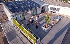 Israel's 'green house' entry in the 2013 Solar Decathlon (Photo credit: Courtesy)