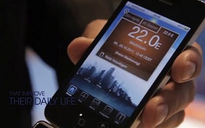 A Sanofi app for managing diabetes. (photo credit: Courtesy)