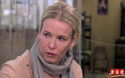 Chelsea Handler on TLC's Who Do You Think You Are. (photo credit: screen capture/TLC)