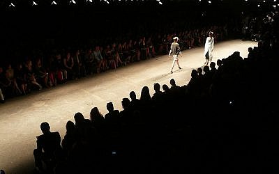A Yigal Azrouel fashion show; what will the Israeli designer do about this year's conflict between New York Fashion Week and Rosh Hashanah? (photo credit:  Mandiberg/CC-BY-SA-2.0)