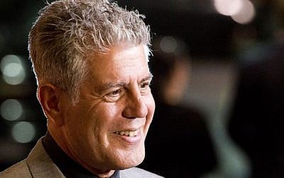 Celebrity chef Anthony Bourdain in New York. (photo credit: Charles Sykes/Invision/AP Images)