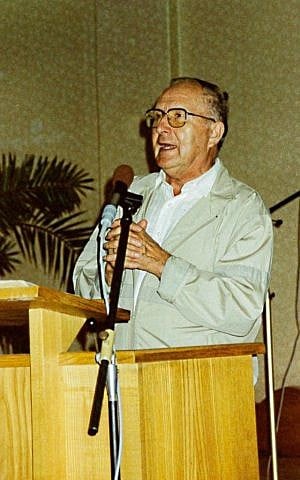 Albert Bühler, who returned from a Russian POW camp and became a Pentecostal minister (Courtesy of the International Christian Embassy Jerusalem)