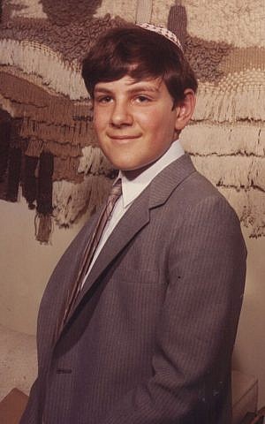 Amichai Lau-Lavie's bar mitzvah photo. (photo credit: Courtesy of Amichai Lau-Lavie)