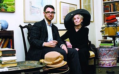 Ari Seth Cohen and the late actress Mimi Weddell. (photo credit: From Advanced Style by Ari Seth Cohen, published by powerHouse Books)