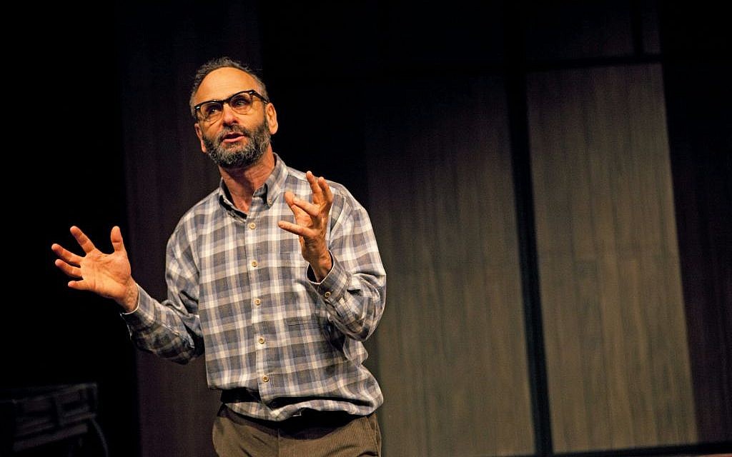 Alon Nashman as John Hirsch in "Hirsch." (photo credit:  Cylla von Tiedemann)