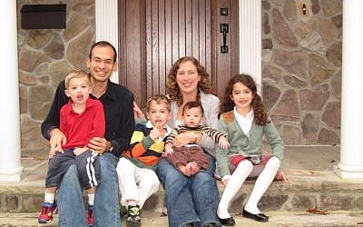 Author Dara Horn with her husband Brendan Schulman and their four children. (photo credit: Matthew Horn) Author Dara Horn with her husband Brendan Schulman and their four children. (photo credit: Matthew Horn)