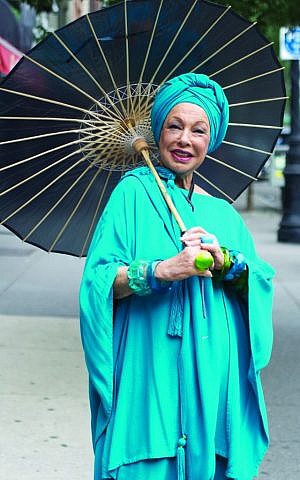 Lynn Dell, one of Cohen’s most popular subjects, appears in the Advanced Style blog, photo book, and film. (photo credit: From 'Advanced Style' by Ari Seth Cohen, published by powerHouse Books)