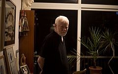 Uri Avnery in his home in Tel Aviv, earlier this month (photo credit: AP/Ariel Schalit)