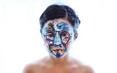 'My Daughter,' a joint work by Neta and Michael Elkayam, being exhibited at Beit Avi-Chai. Father and daughter draw on each other’s work for inspiration (photo credit: Amit Shai Cohen)