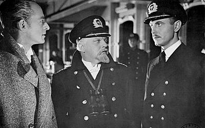 As Hitler opened his air assault against Britain in July of 1940, 'Titanic' producers set out to smear the Brits on celluloid. (photo credit: public domain) As Hitler opened his air assault against Britain in July of 1940, 'Titanic' producers set out to smear the Brits on celluloid. (photo credit: public domain)
