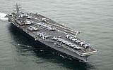 The USS Nimitz (photo credit: US Navy/Wikipedia)