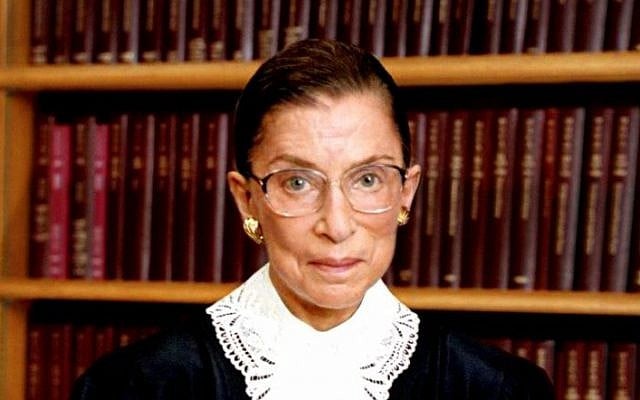 US Supreme Court Justice Ruth Bader Ginsburg (photo credit: courtesy US government) US Supreme Court Justice Ruth Bader Ginsburg (photo credit: courtesy US government)