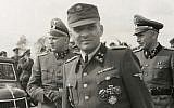 Rudolf Höss, the Commandant of Auschwitz, at the death camp in 1943 (Public domain)