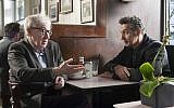 Woody Allen, left, and John Turturro in 'Fading Gigolo,' a film being showcased at the Toronto International Film Festival. (photo credit: AP Photo/Toronto International Film Festival)
