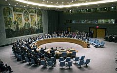 The United Nations Security Council votes on a resolution (illustrative photo: AP/Craig Ruttle)