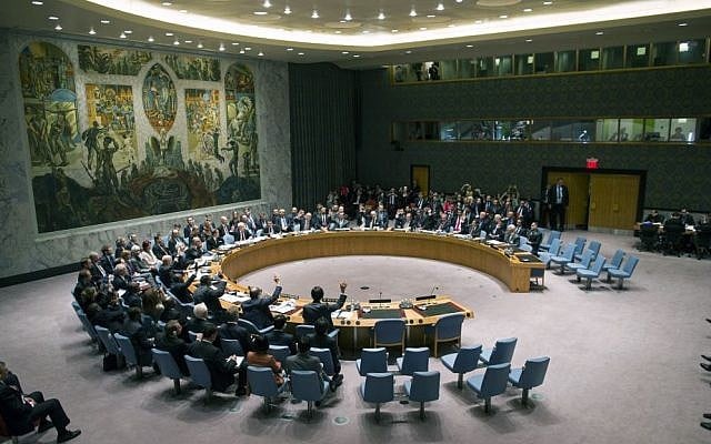 The United Nations Security Council votes on a resolution (illustrative photo: AP/Craig Ruttle)