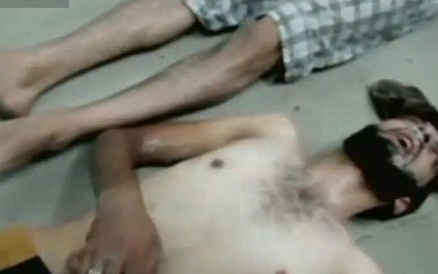 A reported victim of the August 21 chemical attack near Damascus. (Screenshot CNN via Youtube) A reported victim of the August 21 chemical attack near Damascus. (Screenshot CNN via Youtube)