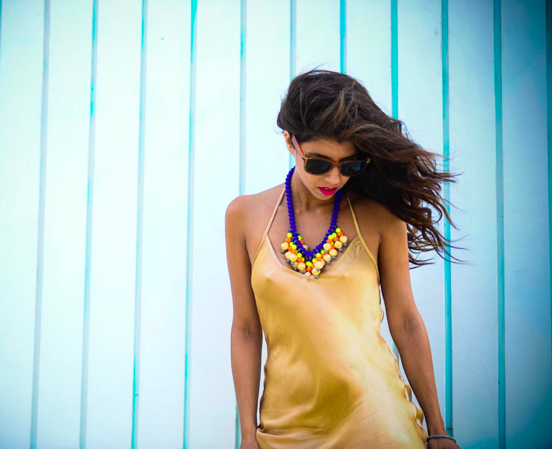 Just one of Guy Gil's supremely colorful, playful necklaces (Courtesy Guy Gil)