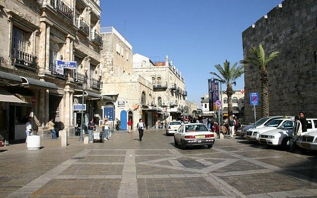 Jaffa Gate, 19th century entrance  (photo credit: Shmuel Bar-Am)