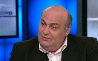 Jewish Iranian MP Siamak Moreh Sedgh during an interview with CNN's Fareed Zakaria, Sunday, September 29, 2013 (photo credit: CNN screen cap) Jewish Iranian MP Siamak Moreh Sedgh during an interview with CNN's Fareed Zakaria, Sunday, September 29, 2013 (photo credit: CNN screen cap)