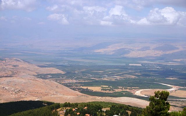 View from the cave, Mt. Yavnit  (photo credit: Shmuel Bar-Am)