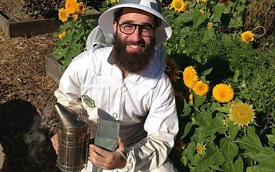 Beekeeper Uri Laio (photo credit: courtesy)