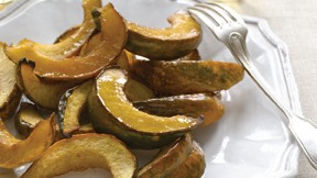 Acorn Squash Sweet-and-Sour is a flavorful accompaniment to poultry and satisfies a need for sweet and sour dishes on Sukkot. (photo credit: 'Helen Nash's New Kosher Cuisine'/JTA)