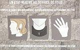 Image released by the Government of Quebec outlining what would be allowed and what wouldn't be allowed in the public sphere. (Photo credit: Government of Quebec)