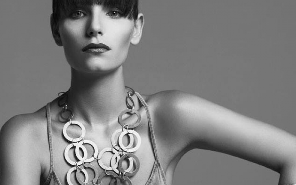 A necklace of washers, by Yaniv Baranes (photo credit: Sherban Lupu) A necklace of washers, by Yaniv Baranes (photo credit: Sherban Lupu)