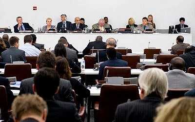 The UN's Disarmament and International Security Committee, 2012 (photo credit: UN News Center)