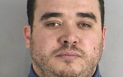 This photo provided by the Kansas City Police Department shows Khalid Ouazzani, a Kansas City auto parts dealer who had sworn allegiance to al-Qaeda. (photo credit: AP/Kansas City Police Department)