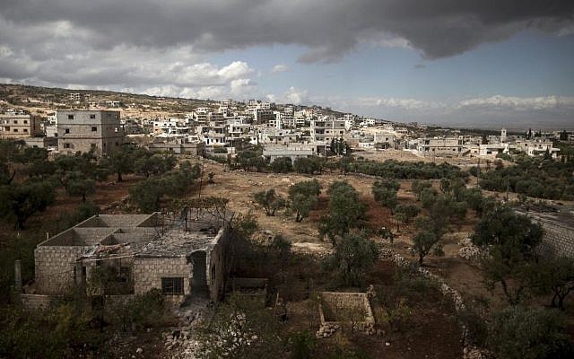 The ghost village of Kfar Lata. (photo credit: AP Photo)