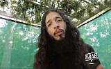 Ari Lesser in a screenshot from 'Boycott Israel.' (photo credit: courtesy)