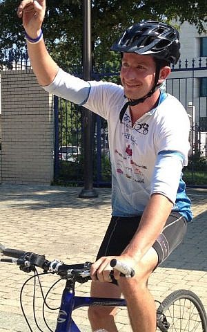 Tom Peled, on the road again (Photo credit: Courtesy) 