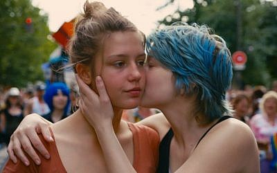 A still from 'Blue is the Warmest Color' (photo credit: IFC films)