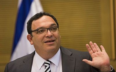 Education Minister Shai Piron speaks during a meeting of the Education, Culture and Sport Committee for the upcoming new school year in the Knesset, August 26, 2013. (photo credit: Yonatan Sindel/Flash90)