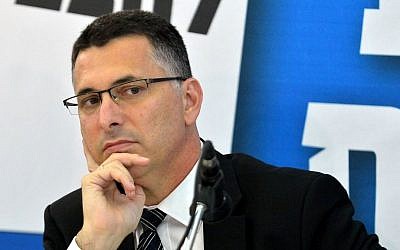 Gideon Sa'ar at a recent press conference. (photo credit: Yossi Zeliger/Flash90)
