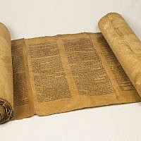 Illustrative: Torah scroll Ink on gevil. Spain, 15th century (photo credit: Green Collection) Illustrative: Torah scroll Ink on gevil. Spain, 15th century (photo credit: Green Collection)