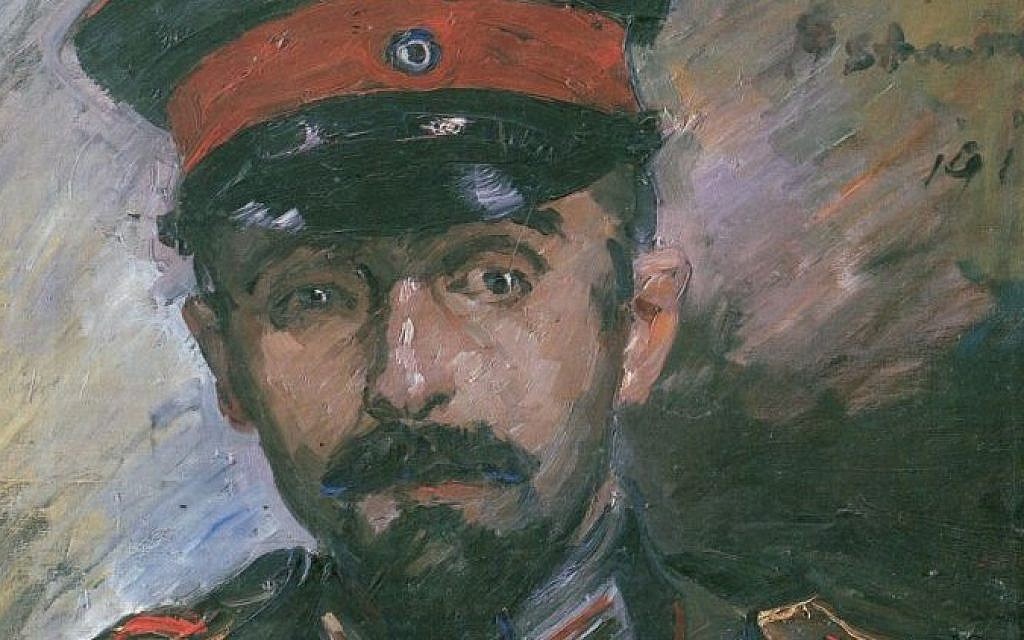 An oil portrait of the artist Hermann Struck by painter Lovis Corinth. (photo credit: Wikimedia) An oil portrait of the artist Hermann Struck by painter Lovis Corinth. (photo credit: Wikimedia)