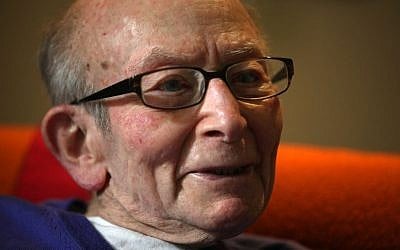 Dr. George Horner speaks to the Associated Press at his home in Newtown Square, Pa. (photo credit: AP Photo/Jacqueline Larma)
